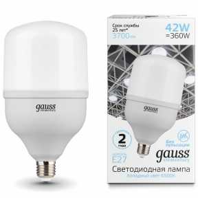 Светодиодная лампа GAUSS(T120) 63234